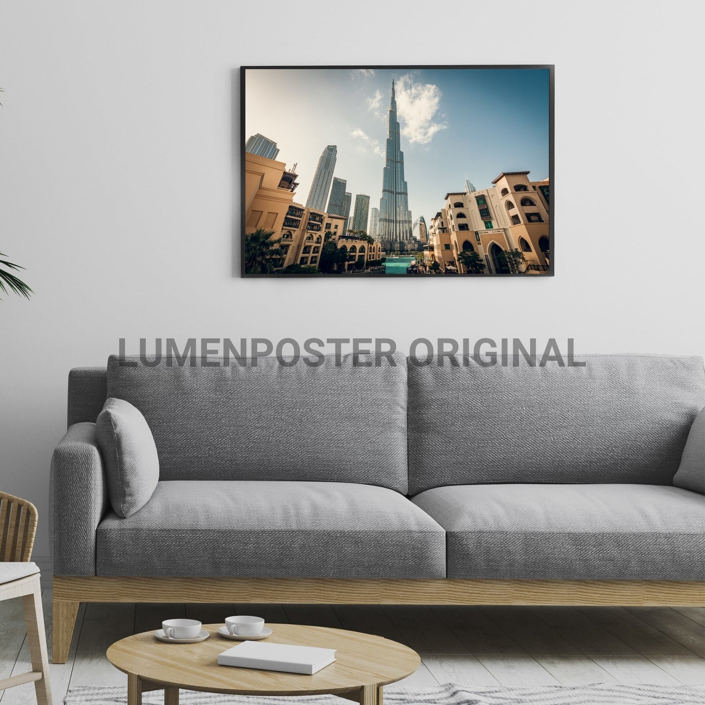 Burj Khalifa Poster – Ein einzigartiger Blick auf Dubais Meisterwerk